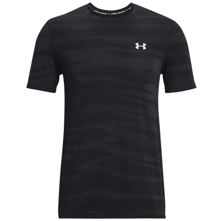 Maglietta da uomo Under Armour Seamless Novelty SS nero Black / / Mod Gray