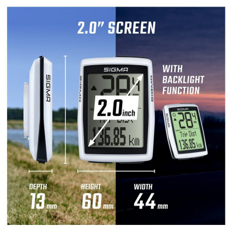 Computer da bicicletta Sigma BC 12.0 WL STS
