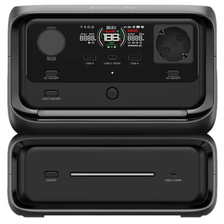 Generatore di energia portatile EcoFlow River 3 Plus - přídavná baterie 300 nero černá