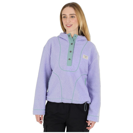 Felpa da donna Fundango Juniper Pile Jacket viola soft lilac