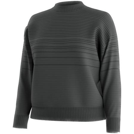 Maglione da donna Smartwool Women's Summit Crew Sweater grigio Charcoal