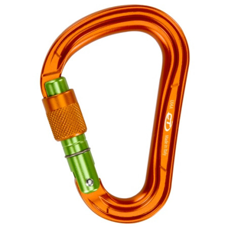 Moschettone Climbing Technology Warlock arancione orange