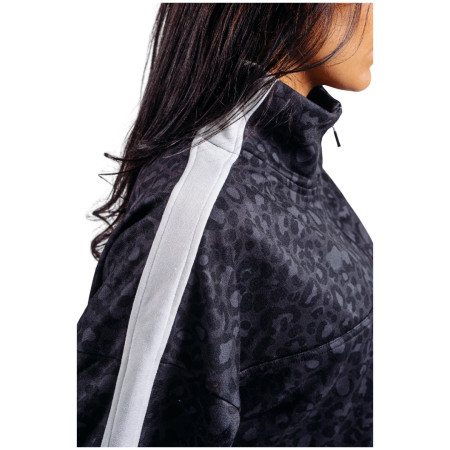 Felpa da donna Nebbia Half-Zip Leopard Sweatshirt Primal