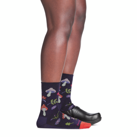 Calzini da donna Darn Tough Shroom Bloom Crew Lightweight