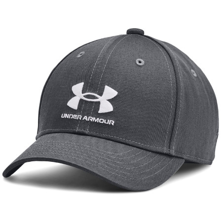 Berretto con visiera per bambini Under Armour B Essential Low Lockup Adj Pitch Gray
