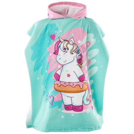 Poncho per bambini Aquawave Pony Poncho blu blue