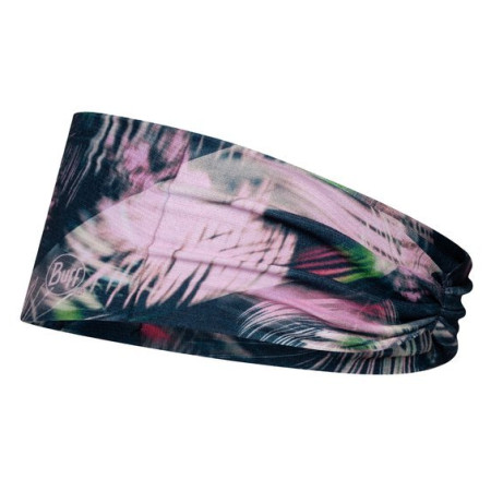 Bandana Buff Coolnet UV® Ellipse Headband nero/rosa Kingara Multi
