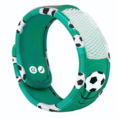 Repellente Para'Kito Dětský náramek proti komárům 2020 verde Football