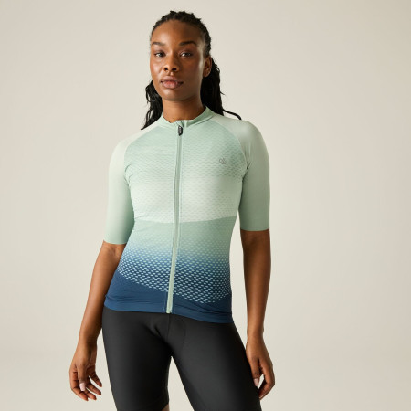Maglia da ciclismo per donna Dare 2b Lightnint short sleeve printed jersey