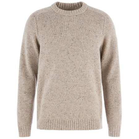 Maglione da uomo Fjällräven Övik Neps Knit Sweater M beige Grey