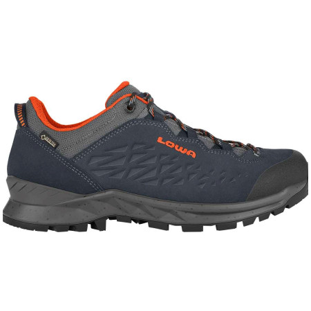 Scarpe da uomo Lowa Explorer GTX LO nero/arancio Navy/Orange