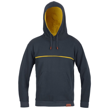Felpa da uomo Direct Alpine Hoodie 1.0 nero/giallo Grey/Camel