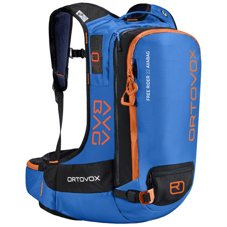Zaino da valanga Ortovox Free Rider 22 Avabag Kit blu SafetyBlue