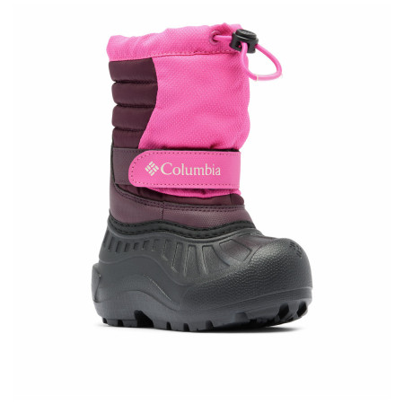 Scarpe da bambino Columbia Youth Powderbug™ Snowlite™ Pink Ice, Moonvista rosa Pink Ice, Moonvista