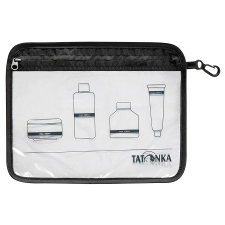 Borsa da toilette Tatonka Zip Flight Bag A5 nero black