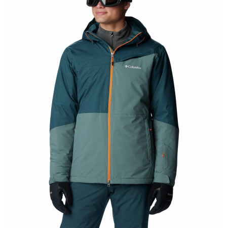 Giacca invernale da uomo Columbia Iceberg Point™ Jacket blu Metal, Night Wave