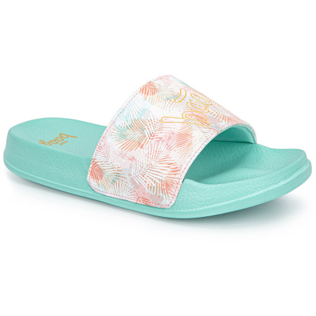 Pantofole per bambini Baagl Sunset verde/bianco zeleno-bílá