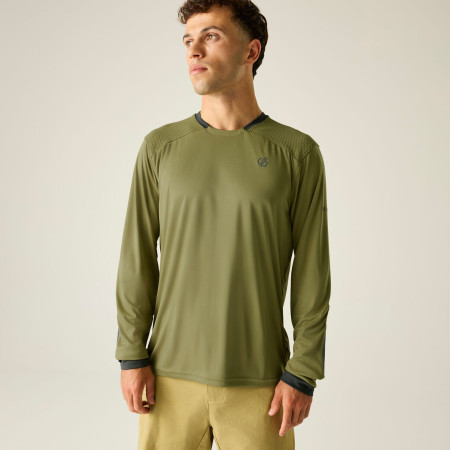 Maglietta da uomo Dare 2b Trackstand Ace Long Sleeve verde Boa