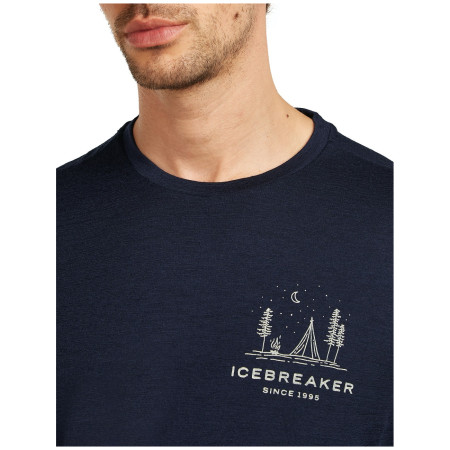 Maglietta da uomo Icebreaker Men Merino 150 Tech Lite SS Tee Peaceful Pass