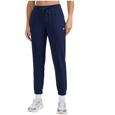 Pantaloni da tuta da donna 4F Trousers Cas F1755 blu scuro Navy