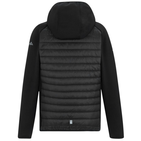 Giacca da bambino Regatta Junior Andreson Hybrid Black/Sealgr