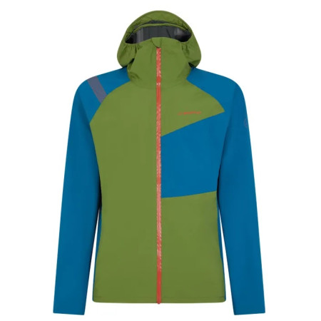 Giacca da uomo La Sportiva Run Jkt M verde Kale/Space Blue