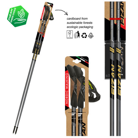 Bastoncini da nordic walking Fizan NW Runner Gold