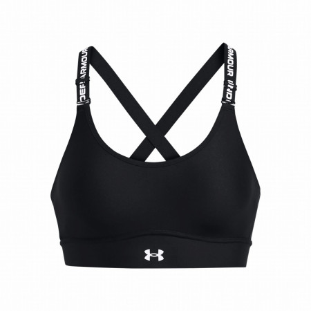 Reggiseno Under Armour Infinity Mid 2.0 Bra nero/bianco Black/White
