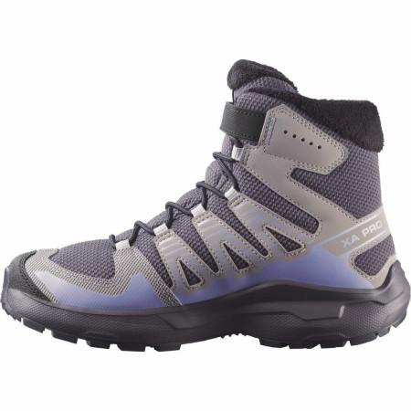 Scarpe da bambino Salomon Xa Pro Winter Wp J Nine Iron-Gull-Cosmic Sky