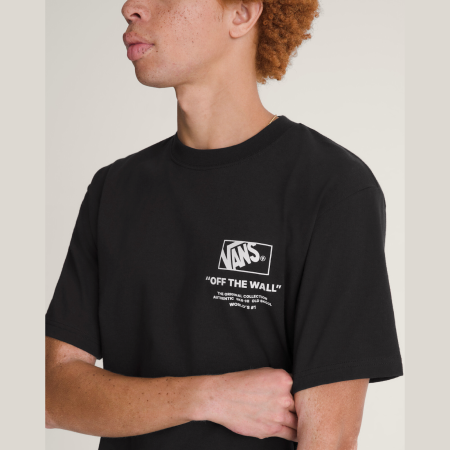 Maglietta da uomo Vans Stacked Hi SS Tee