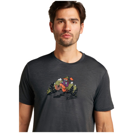 Maglietta funzionale da uomo Icebreaker M Mer 150 Tech Lite SS Tee Catch Me Outs