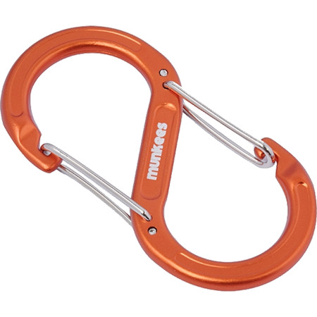 Portachiavi Munkees karabina ve tvaru písmene S mix1