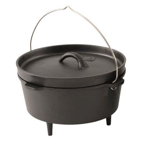 Pentola da campeggio Robens Carson Dutch Oven 4.3L (2022) nero Black
