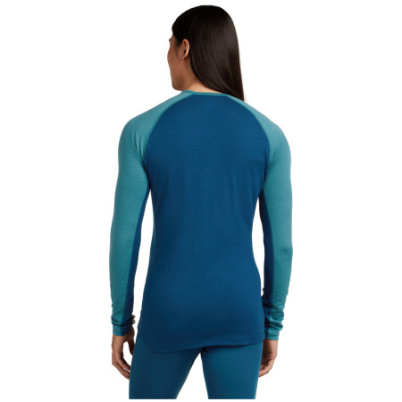 Maglietta funzionale da uomo Icebreaker Men Merino 200 ZoneKnit LS Crewe