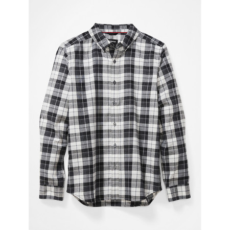Camicia da uomo Marmot Harkins Lt Wt Flannel LS nero Black