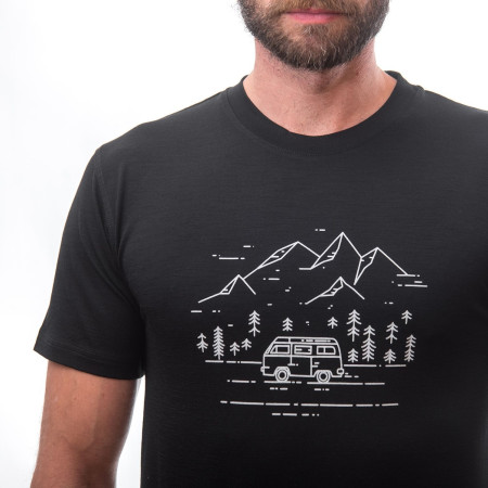 Maglietta funzionale da uomo Sensor Merino Active Pt Van Life