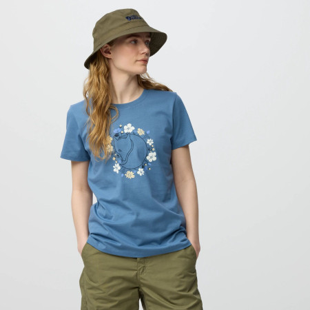 Maglietta da donna Fjällräven Fjällblomster Fox T-shirt W