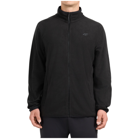 Felpa da uomo 4F Fleece M489 nero Deep Black