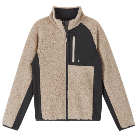 Felpa sportiva per bambini Reima Puhku Earthy Beige beige Earthy Beige