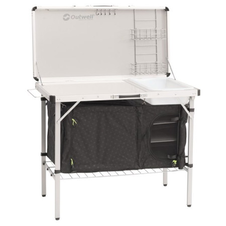 Cucina Outwell Drayton Kitchen Table nero/bianco