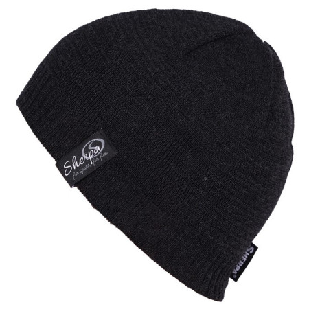 Cappello invernale Sherpa Janus II Merino nero mel black