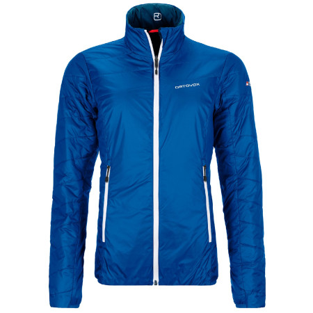 Giacca da donna Ortovox W's Piz Bial Jacket blu Skyblue