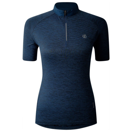 Maglia da ciclismo per donna Dare 2b Pedal To Jersey blu scuro MoonLt Denim