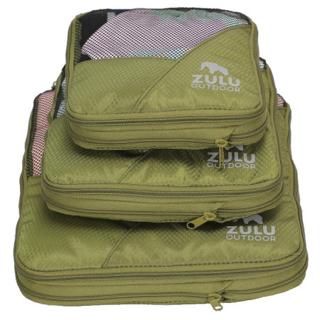Organizer da viaggio Zulu Compression Cube Set