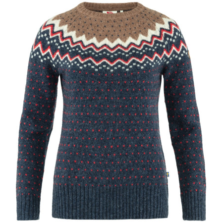 Maglione da donna Fjällräven Övik Knit Sweater W blu Navy