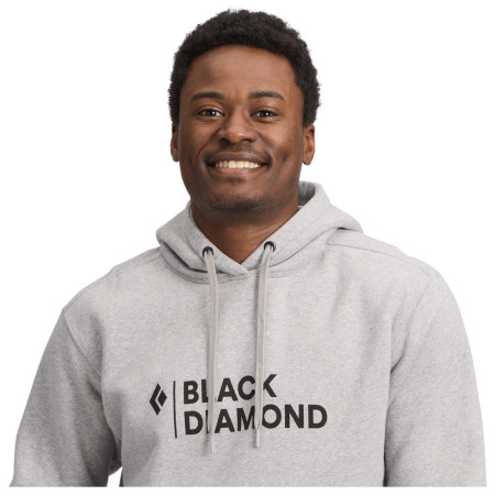 Felpa da uomo Black Diamond M Mini Stacked Po Hoody