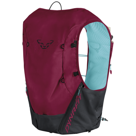 Gilet da corsa Dynafit Ultra 12 Vest viola/nero 6212 - Beet Red/Black Out