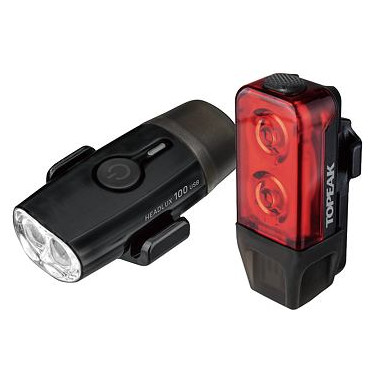 Lampada Topeak Powerlux USB Combo nero