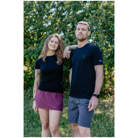 Maglietta da uomo Zulu Merino Fire 160 Short Comfy