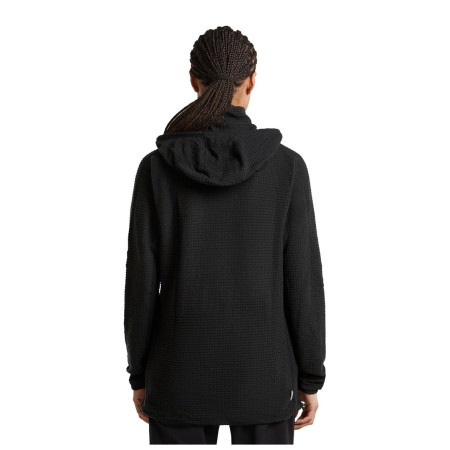 Felpa da donna Icebreaker Wom Mer 400 RealFleece Grid Pulover Hood